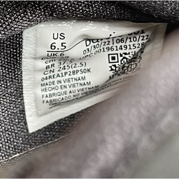 Jordan Zion 2 TB Basketball Shoes Sneakers Men's 6.5 Black Metallic Gold - Picture 8 of 9